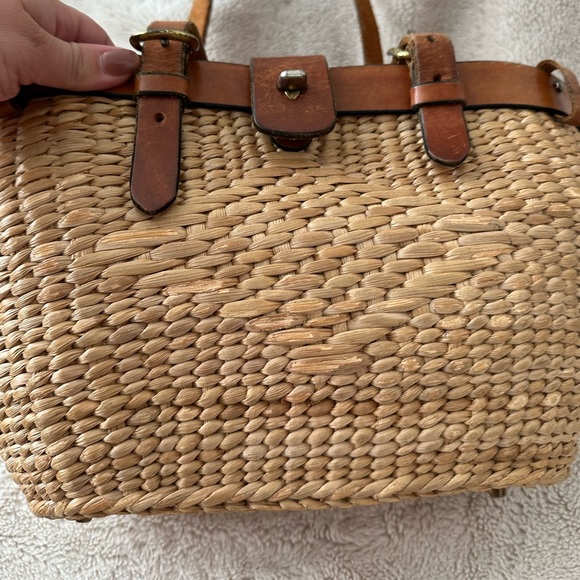 Vintage 1960s John Romain Basket Bag - Picture 4 of 8